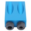 14Pcs Oblique Drill Hole Locator Set 15° Angle Durable Woodworking