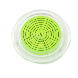 Chiloskit Big Bullseye Spirit Level with Mounting Holes 100mm Diameter