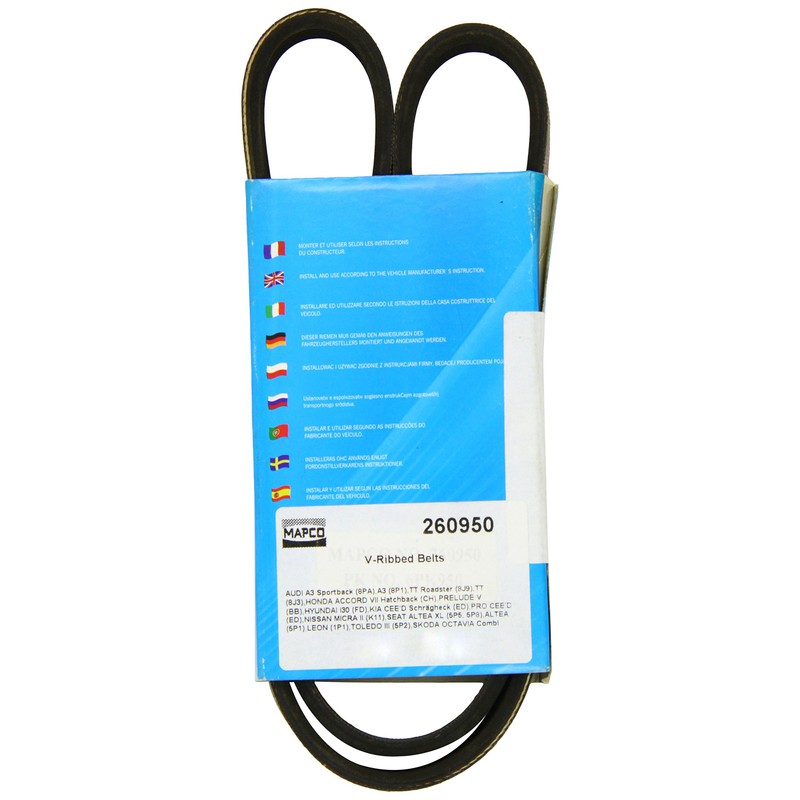 MAPCO V-Ribbed Belts (260950)