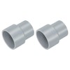 sourcing map 2 Pcs UPVC Reducer Pipe Fitting, 32x25mm PVC