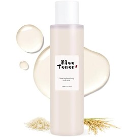 Toner for Face, Rice Toner Facial Deep Moisturizing, Milky Rice Water with Rice Extract, Ceramide NP for Glass Skin, Moisturizing Balance Care - 150ml