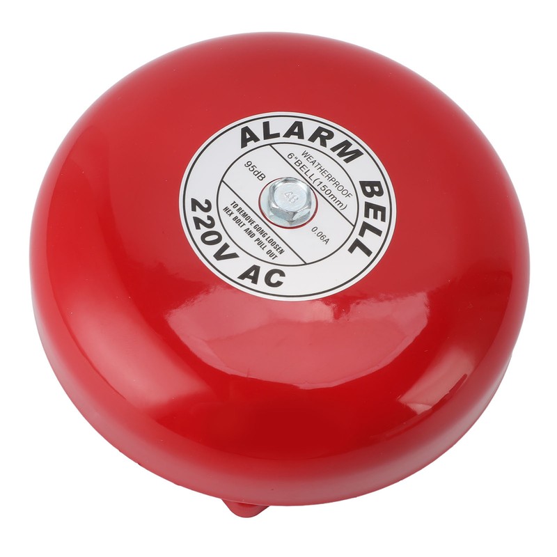 Fire Alarm Bell High Sensitivity Super Loud Sound Electric Round