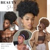 AISI QUEENS Afro Puff Drawstring Ponytail Extension for Black Women,