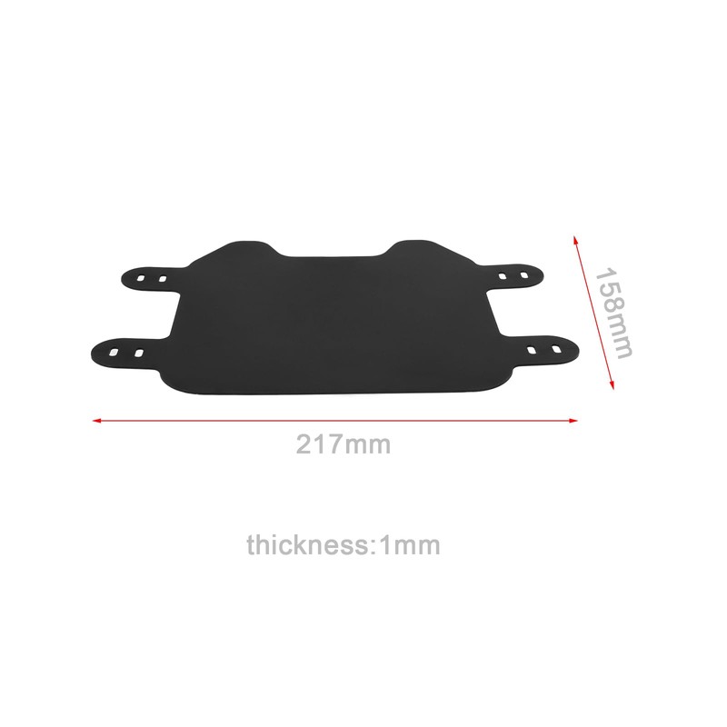 EMSea 1 Set Motorcycle Number Plate Front Motorcycle Number Plate