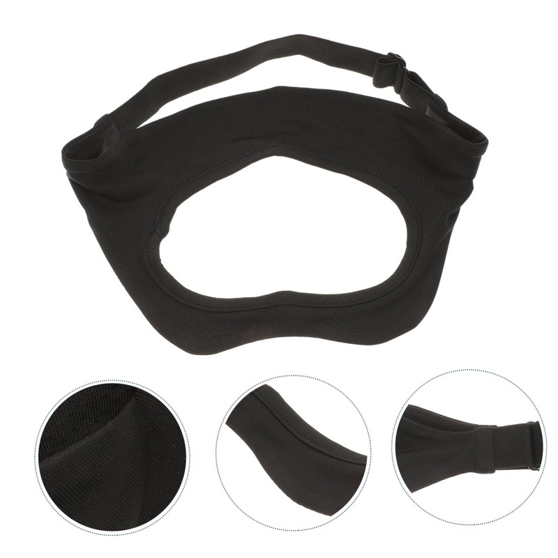 OSALADI Adjustable Vr Eye Mask Cover Quick-Drying Sweat Band Accessory