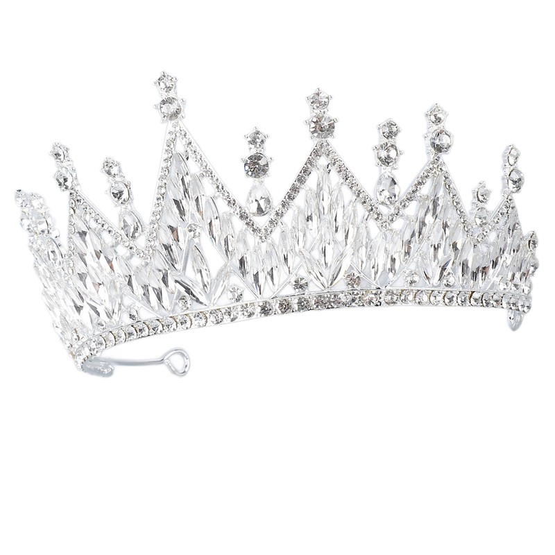 Women Wedding Crown Exquisite Rhinestone Bride Crown Hair Accessories for