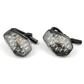 VIPIH Pair Clear Turn Signals For Suzuki GSXR 600 2001-2005 GSXR 750 2000-2005 GSXR 1000 2001-2004 Flush Mount