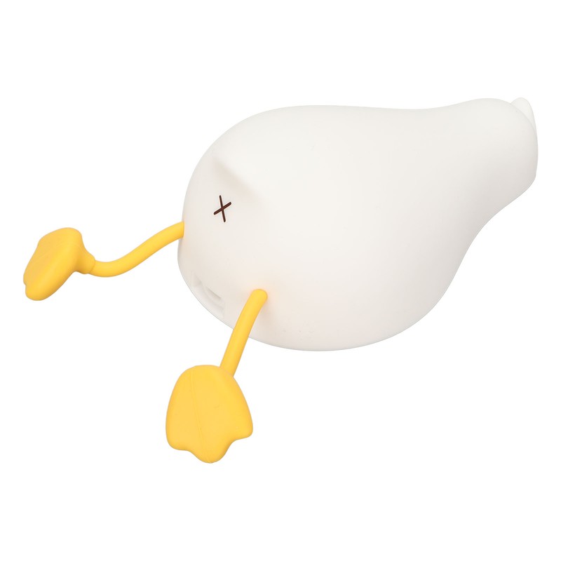 Lying Flat Duck Night Light 3 Levels Brightness Cute Warm