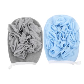 Beavorty Shower Ball Set 1 Bathing Glove Non-irritating Body for Back Shoulder Cleaning