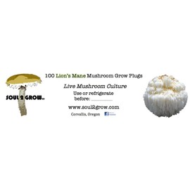 Soul 2 Grow Lion's Mane Mushroom Spawn (100 Pk.)
