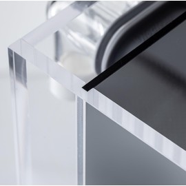 NoClean Aquariums Dazzle Wall | Black Background for 2.5 Gallon Self-Cleaning Aquarium