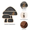 FNYDOX Cute Mushroom Decor, Wooden Floating Mushroom Shelf for Wall,