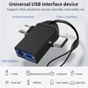 2 in 1 OTG Adapter USB C and Micro USB