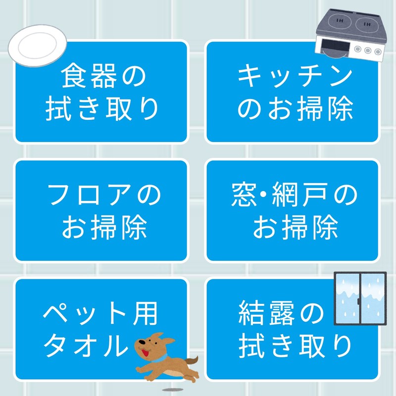 レック 激落ち カビ予防 吸水クロス 30×20cm (3枚入) S00095 ブルー