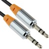kenable PRO METAL Orange 3.5mm Jack Male to Male Stereo