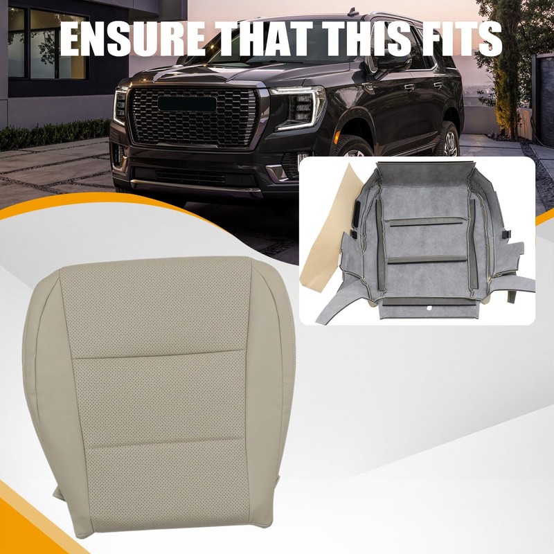 NLQR Front Driver and Passenger Side Bottom Replacement Seat Covers