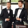 Men's Bow Tie Classic Black Bow Tie for Men Adjustable