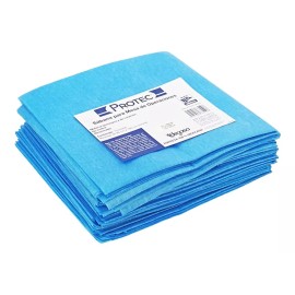 Protec 10pz Sabana Protec 90cm X 1.80m Azul Quirurgico Hospital
