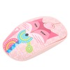 2.4GHz Wireless Mouse Cute Cartoon Pink Fox Pattern Laptop Silent