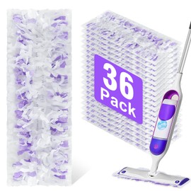 36 Pack Disposable Power Mop Refills for Power Mop Multi-Surface &Wood Mopping Pad Refills,Dry&Wet Pads Refill, Power Mop Pads for Floor Cleaning
