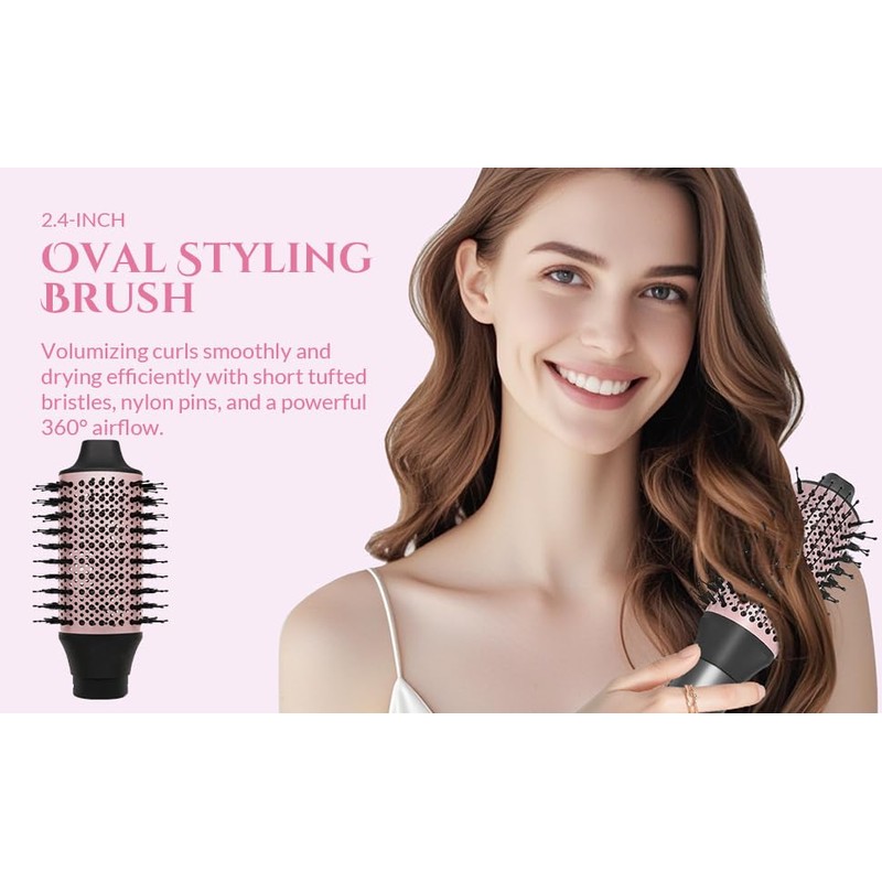 5 in 1 Negative Ion Hair Dryer Brush Blow Dryer