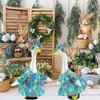 Easter Goose Outfit for 23 Inch Porch Display(Egg Rabbit Print)
