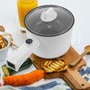 Cabilock Hot Pot Electric, Ramen Cooker, Portable Non-Stick Frying Pan,