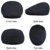 Wantonfy Men's Beret Cap Flat Cap Barret Flat Cap Newsboy