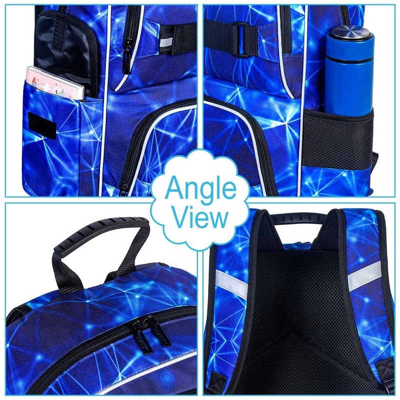 Laptop Backpack, 17 Inch School Bag College Bookbag Set, Water