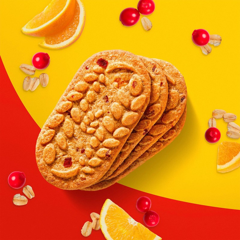 Belvita Cranberry Orange Breakfast Biscuits, 30 Total Packs, 6 Boxes