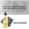 Remooble Dry Erase Whiteboard Cleaner Spray & Microfiber Cleaning Cloth
