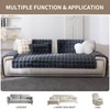MDSASFD Faux Fur Couch Cover, Soft Warm Plush Sofa Couch