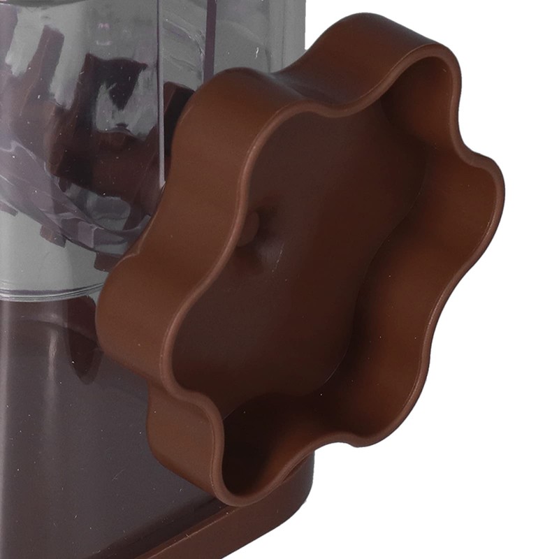 Effortless Nut Mill with Hand Crank Chops Almonds, Hazelnuts and