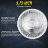 SHENKENUO For 2008-2013 Ducati Monster 696 5.75" inch Round Headlight