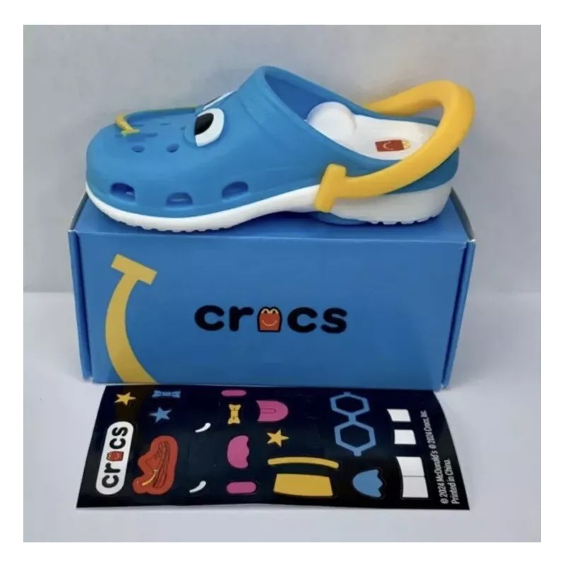 McDonald's #6 . 2024 McDonald's Mini Crocs Keychain Happy Meal
