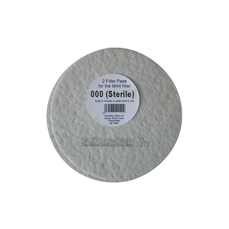 3x Filter Pads 000 Sterile 2x Pack for the Better