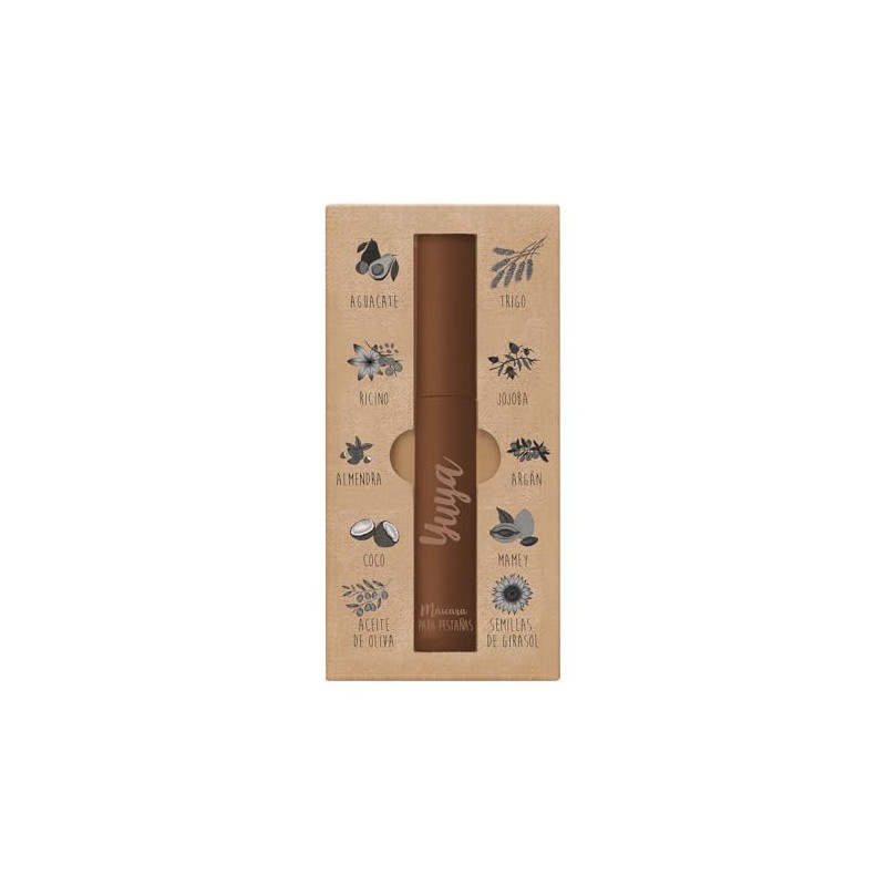 Mascara de pestañas 10 aceites naturales yuya - 10g c/u