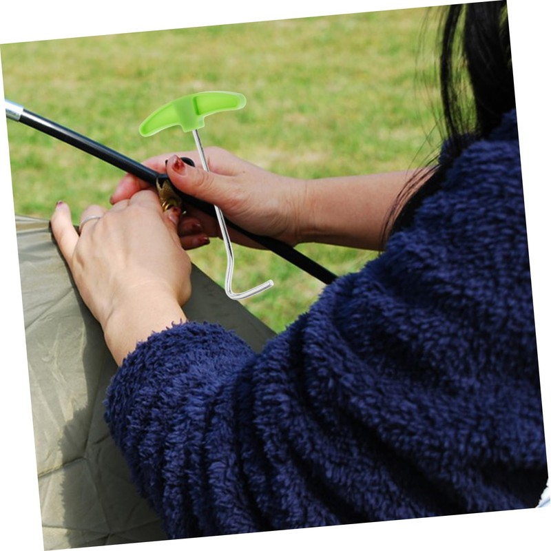 Abaodam 5pcs Camping Tent Stake Puller Tool Durable Tent Peg