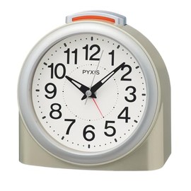 Seiko Clock NR457G Alarm Clock Clock Quartz Analog 4.9 x 4.9 x 2.9 inches (125 x 125 x 73 mm) PYXIS Pixis