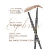 SUMEITANG Medium Brown Eye Brow Pencils for Women, 6Pcs Waterproof