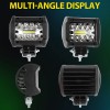 COLIGHT 20PCS 4inch LED Work Light Bar Flood Spot Combo