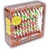 10 Red, Green and White Peppermint Flavoured Candy Canes -