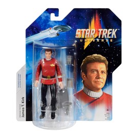 Bandai Star Trek Figure Captain James T. Kirk | 5'' Captain Kirk Star Trek Wrath Of Khan Action Figure | Star Trek The Wrath Of Khan Toy Articulated Figure | Star Trek Gifts And Star Trek Merchandise