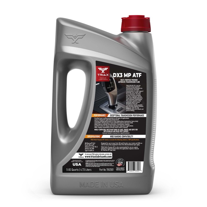 TRIAX DX3 ATF - Compatible with Most GM Dexron III