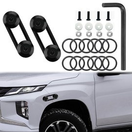 12Pcs Car Bumper Quick Release Kit ，Front and Rear Bumper Clips，Ultimate Fastening Solution for Quick Bumper Release. for Front and Rear Bumpers、Trunks、Fenders、Hatches、Hoods (Black)