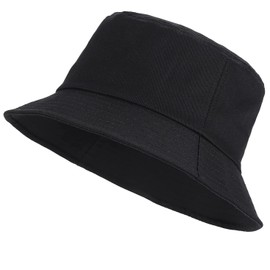 Van Der Rich ® - Bob Cotton Hat 54-58 EU - Women, black
