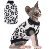 PUMYPOREITY Sphynx Cat Clothes - Stretchy Sweater, Soft Shirt, Pullover