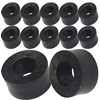 12pcs. x M5 x 10mm Black Nylon Spacers and Standoff
