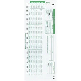 Formas de prueba compatibles con TEST-100E 882 E (paquete de 50 hojas)