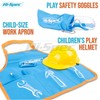 Hi-Spec 18pc Blue Kids Tool Kit Set & Child Size